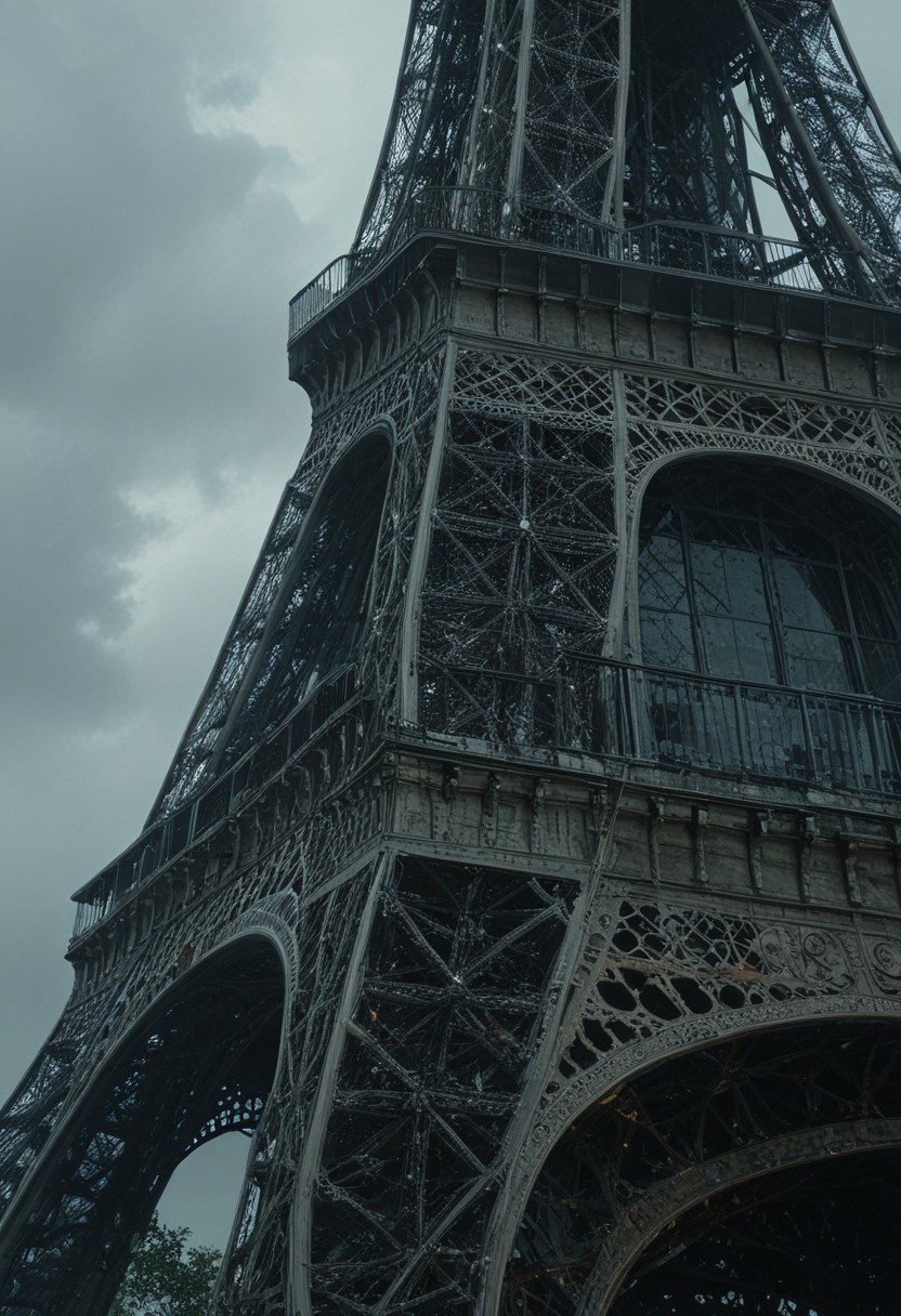realistic, ((masterpiece)), ((best quality)), (detailed), cinematic, dynamic lighting, epic vibrant outdoor Paris cityscape with a stunning Lighted Eiffel-tower off center, professional photography, depth of field, intricate, contemporary, modern, urban, great lighting, JuggernautNegative, action shot, NEG-fixl-2, cinematic quality, (film grain), ultrarealistic 4k, photoart_style, realistic, Cinematic Lighting, movie-level texture, hand-painted details, epic, meticulous, perfect composition, dynamic play of light, rich colors, epic shot, perfectly quality, natural textures, high detail, photoshadow, (natural colors, correct white balance, color correction, dehaze), (intricate detailed), realism, Hyperrealism style