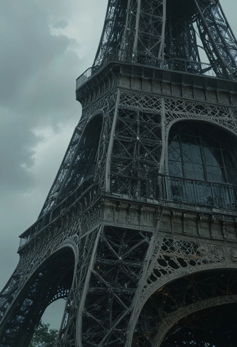 realistic, ((masterpiece)), ((best quality)), (detailed), cinematic, dynamic lighting, epic vibrant outdoor Paris cityscape with a stunning Lighted Eiffel-tower off center, professional photography, depth of field, intricate, contemporary, modern, urban, great lighting, JuggernautNegative, action shot, NEG-fixl-2, cinematic quality, (film grain), ultrarealistic 4k, photoart_style, realistic, Cinematic Lighting, movie-level texture, hand-painted details, epic, meticulous, perfect composition, dynamic play of light, rich colors, epic shot, perfectly quality, natural textures, high detail, photoshadow, (natural colors, correct white balance, color correction, dehaze), (intricate detailed), realism, Hyperrealism style