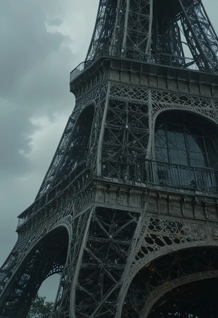 realistic, ((masterpiece)), ((best quality)), (detailed), cinematic, dynamic lighting, epic vibrant outdoor Paris cityscape with a stunning Lighted Eiffel-tower off center, professional photography, depth of field, intricate, contemporary, modern, urban, great lighting, JuggernautNegative, action shot, NEG-fixl-2, cinematic quality, (film grain), ultrarealistic 4k, photoart_style, realistic, Cinematic Lighting, movie-level texture, hand-painted details, epic, meticulous, perfect composition, dynamic play of light, rich colors, epic shot, perfectly quality, natural textures, high detail, photoshadow, (natural colors, correct white balance, color correction, dehaze), (intricate detailed), realism, Hyperrealism style