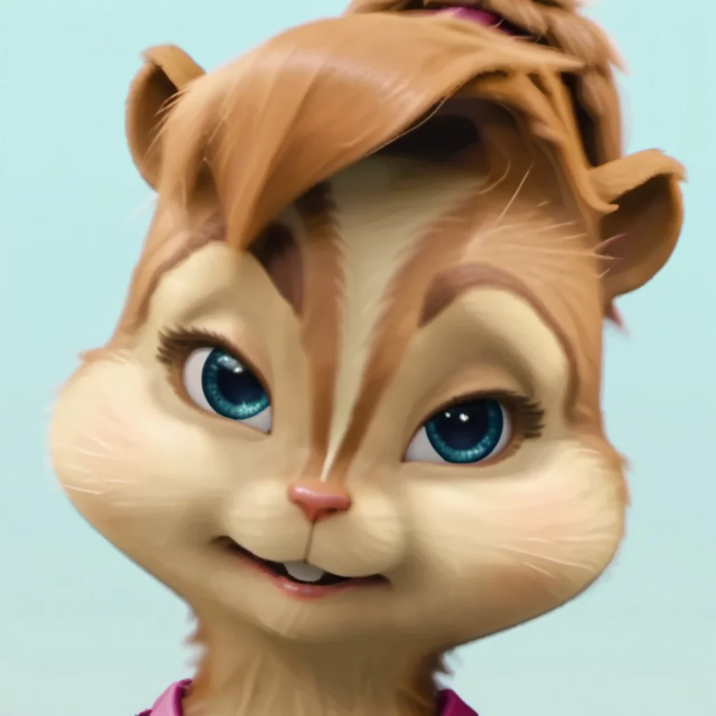 Score_9, score_8_up, score_7_up, source_furry, brittany miller, chipmunk, chipmunk girl, furry female, furry, 3d, render, movie screencap, blue eyes, white background behind , shows curiosity, tilts the body closer to the viewer, Furrowed brows, lip mimicry, doubt, disbelief, as if sniffing the viewer, trying to remember his smell
<lora:Brittany_Miller__Alvin_and_the_Chipmunks__CG_Movie_version:0.8>