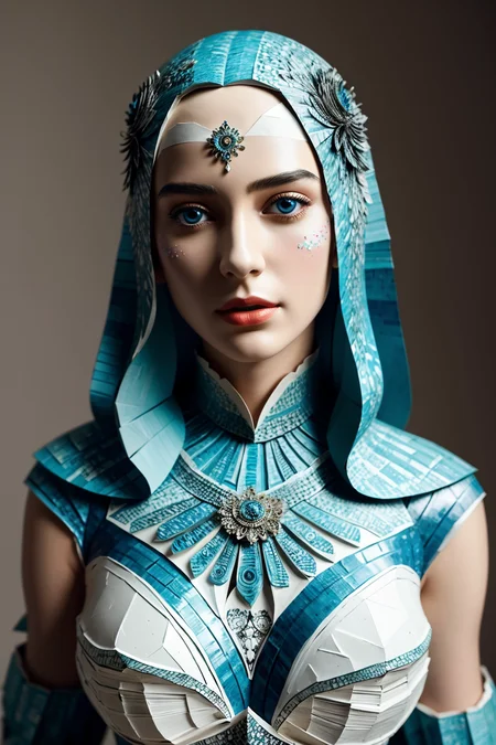 (Digital Artwork:1.3), <lora:picxer_real:0.7> beautiful woman, (Paper mache representation :1.3), (cognitive, dramatic, enchanting, imaginary, methodological:1.3), (highly detailed, high quality:1.3)