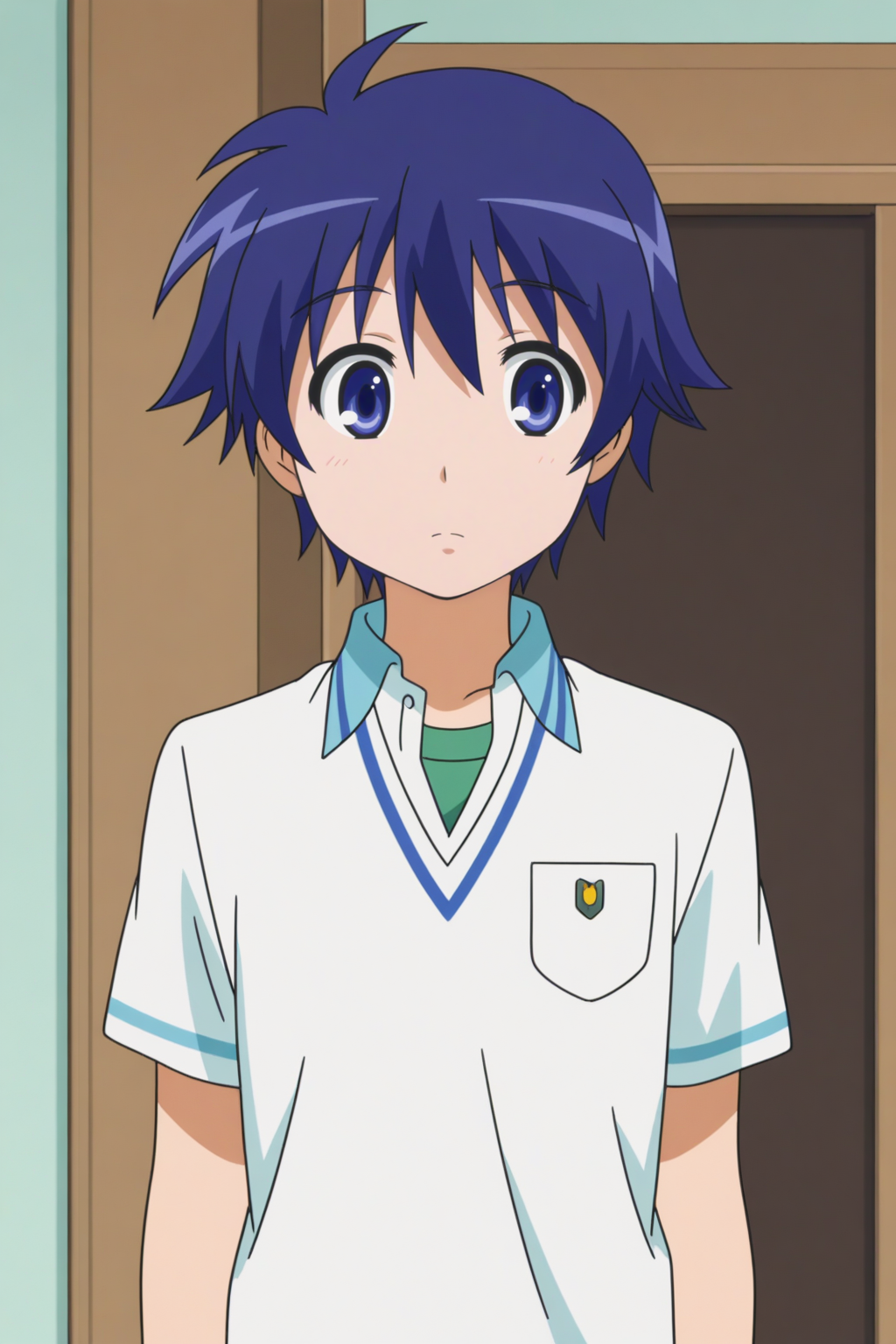 naoya touhara, anime coloring <lora:Astarotte_no_Omocha_-_illustrious:0.8>