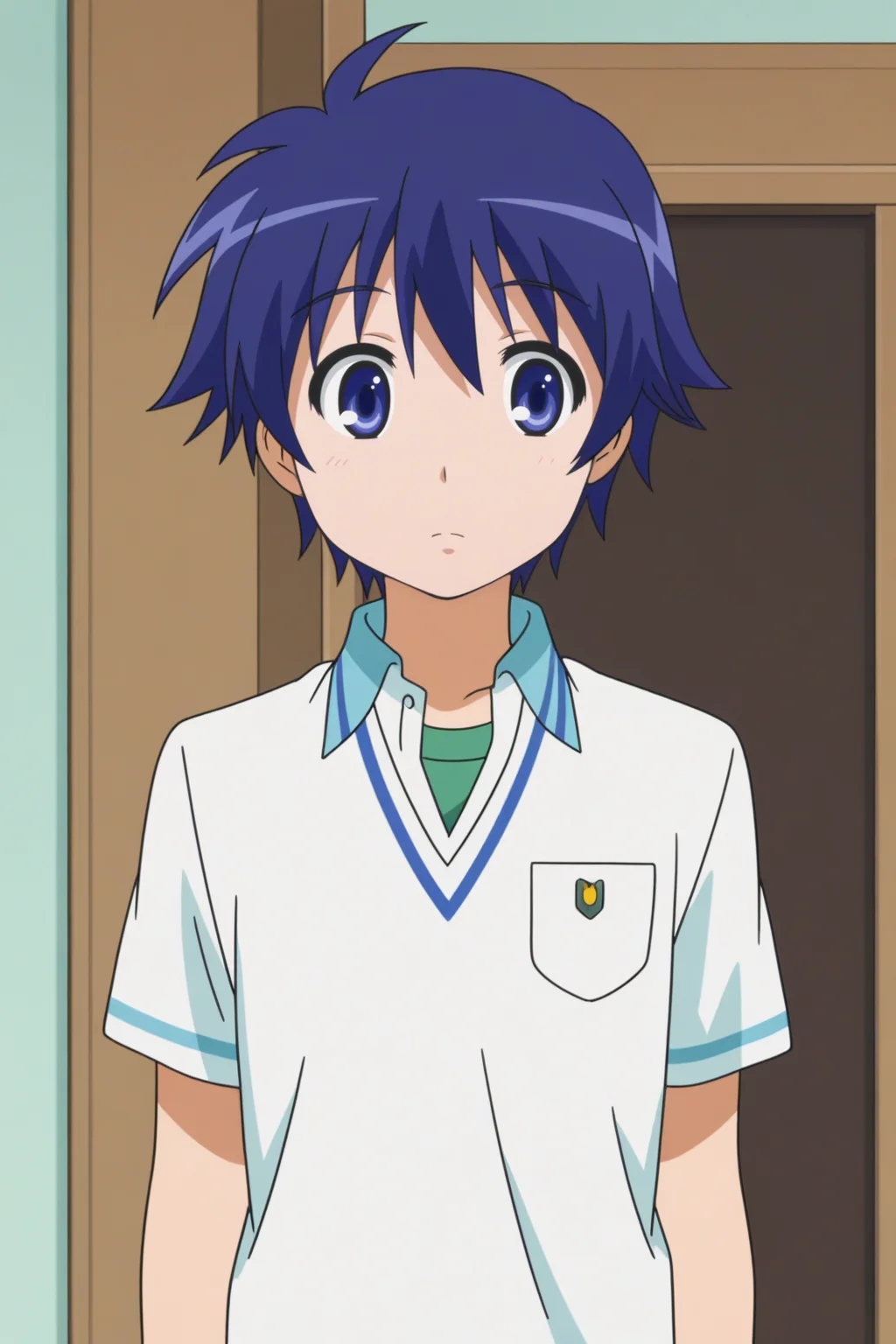naoya touhara, anime coloring <lora:Astarotte_no_Omocha_-_illustrious:0.8>