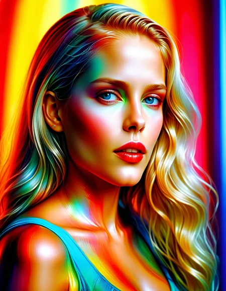 Ludicrous Teresa Palmer, Kodak portra 800, Beautifully Lit, made out of ral-ovrstrtd <lora:ral-ovrstrtd:1>, vibrant, glossy, modified, set logical ambient background, shiny, luxurious, winning, fine detail, epic composition, atmosphere