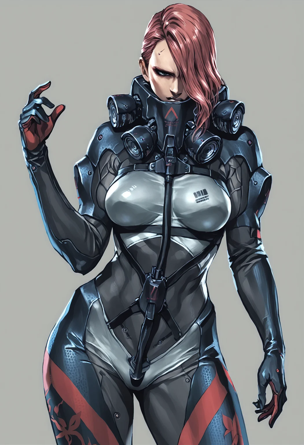 score_9, score_8_up, score_7_up, score_6_up, score_5_up, score_4_up, BREAK
<lora:Mistral:1> mistral, mistral outfit, <lora:MGS_V3_Pony:1> yojishinkawa