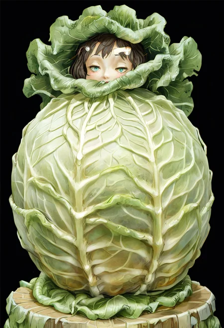 masterpiece, score_9, score_8_up, score_7_up, cjdl, highly detailed, intricate, cinematic lighting, detailed background, a vast Lovecraftian interior, dark, biomechanical, rows of xenoeggs, one xenoegg made of cabbage, in foreground, open at top, facehugger squid crawling out, dark background. <lora:VegetableCabbage-PonyP-PAseer:.8> cabbage, cjdl <lora:Xenomorph_Egg_Pony_SDXL:1> <lora:Facehugger1024:1> Facehugger1024