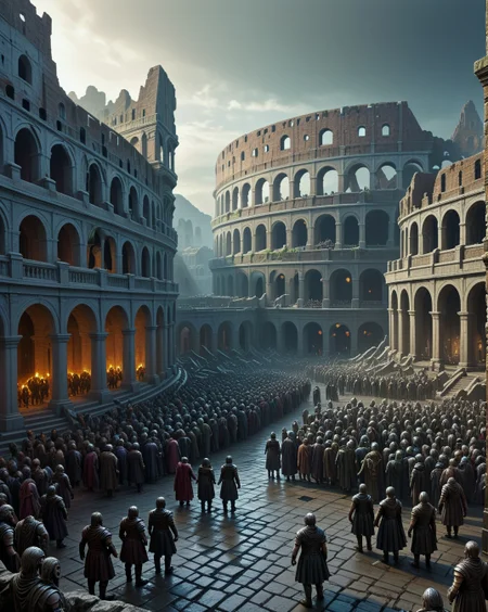 dark fantasy quantum-foam colosseum with,,
random crowds of passers-by in landcscape,
<lora:ral-dark-fantasy-il:0.15> dark fantasy, eldritch horror, mythology, apocalyptic
<lora:extremely_detailed:0.8> extremely detailed,
<lora:DetailMaximizer:0.7>
<lora:Dream Scenery XL:0.3> Dream Scenery,
<lora:add-detail-xl:0.3>,
detailxl,