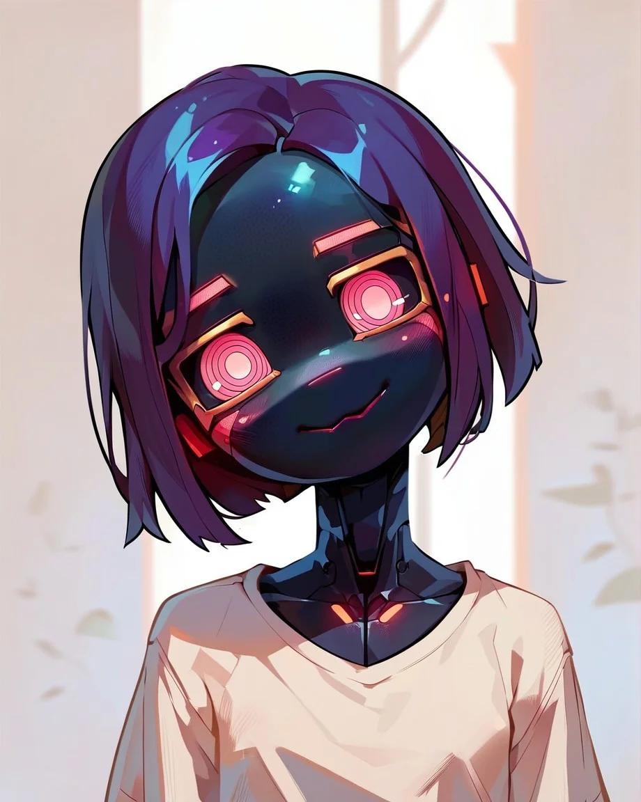 score_9, score_8_up, score_7_up, score_6_up, best quality masterpiece uncensored rating_safe <lora:Concept_CTRobotv23:0.8> cyborg android digital-face