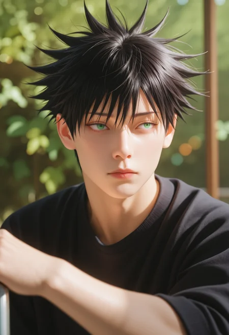 masterpiece, best quality, realistic,
1boy, solo, 
 depth of field, scenery, 
 <lora:Dynamic lighting[IL]:0.85> dynamiclighting
fushiguro_megumi, jujutsu_kaisen, 1boy, black_hair, green_eyes