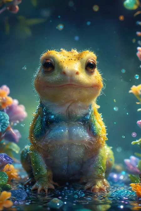 ultra close-up photo, portrait of A delicate tiny hybrid [frog|hippopotamus],
, photography, Natural geographic photo, Hyper-realistic, 16k resolution, (masterpiece, award winning artwork), many details, extreme detailed, full of details, Wide range of colors, high Dynamic,
<lora:MJ52:0.4>, <lora:SDXLFaeTastic2400:0.8>, <lora:CinematicStyle_v1:0.8>,  <lora:add-detail-xl:2> <lora:ArsMJStyle_-_CuteSDXL:1> ArsMJStyle, Cute