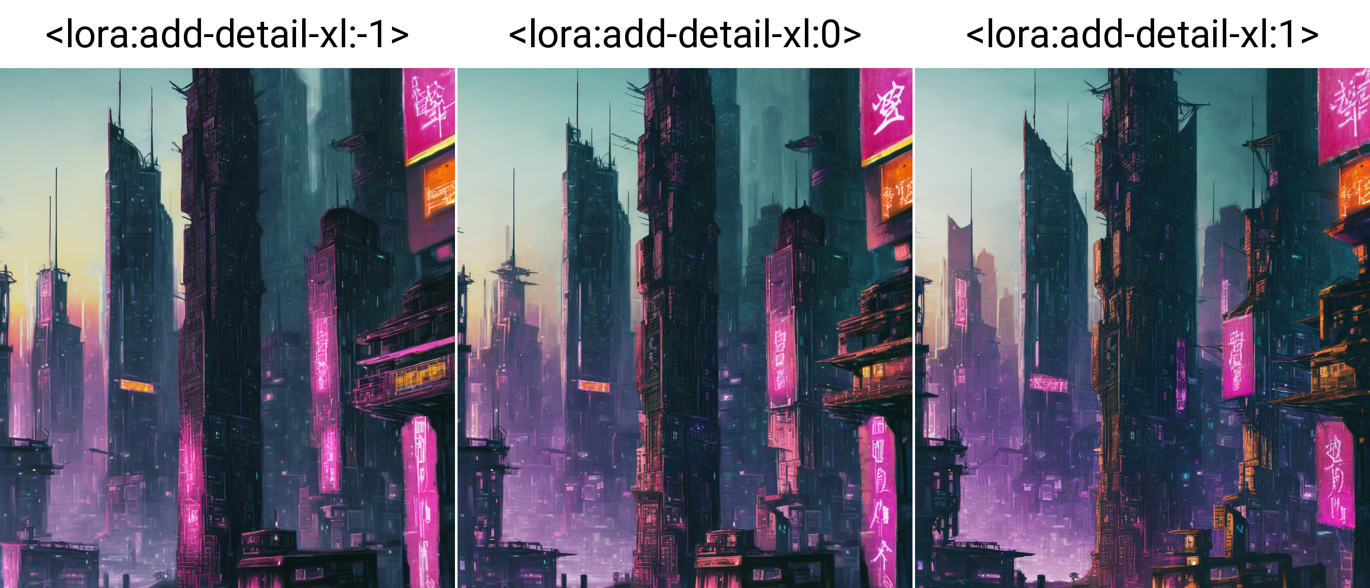 cyberpunk city, <lora:eduardo-xl:0.8>, <lora:add-detail-xl:-1>