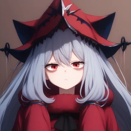 score_9, score_8_up, score_8, BREAK source_anime, 1girl, solo, (masterpiece:1.4), high quality, high definition, sharp focus, detailed face, anime, best quality, 4k, 8k, absurd resolution, intricate detail, detailed hands, detailed eyes, animation, illustration, highly detailed, highres, extremely detailed, <lora:ETO_OCC002:0.7> ETO_OCC,<lora:hyperdenoiser_v090:0.6>, (looking at viewer:1.4), <lora:mesugaki-10:0.7>, full body, legs, Skalter, low twintails, very long hair, low-tied long hair, grey hair, red eyes BREAK, razmi, pelt, hood, fur-trimmed dress, bags under eyes, pelt, hood, dress, boring expression, sleepy eyes