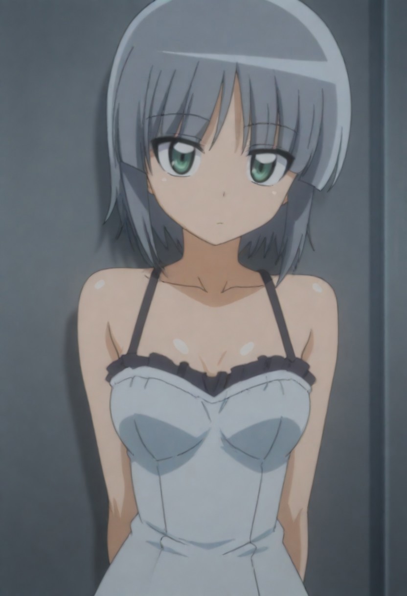 masterpiece, best quality, amazing quality,,, shiny skin,,,,,,,,Sakuya_Aizawa, newest <lora:Hayate_no_Gotoku_-_Sakuya_Aizawa_-_illustrious_s2:0.8>dress