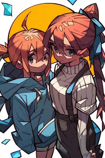 score_9, score_8_up, score_7_up, score_6_up, score_5_up, score_4_up, (source_anime), <lora:yaya SDXL:1.0> (2girls,),