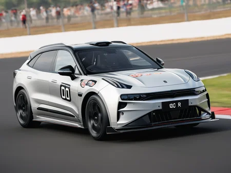 car,zeekr 001,simple background,(car racing around the track, with racing stickers on the body, track version of the SUV,motion blur:1.4),
<lora:zeekr 001:0.8>,, masterpiece, best quality,