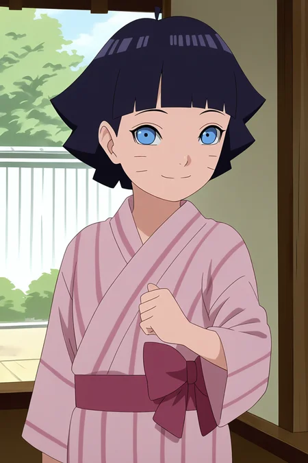 sharp focus, pixiv masterpiece, source_anime, score_9, score_8_up, score_7_up, score_6_up, absurd res, BREAK
<lora:Himawari_Uzumaki_IL_v1-000012:0.9>,uzumaki_himawar1_illu, 1girl, solo, dark_blue_hair, short_hair, yukata, sunny day, looking at viewer, cowboy shot