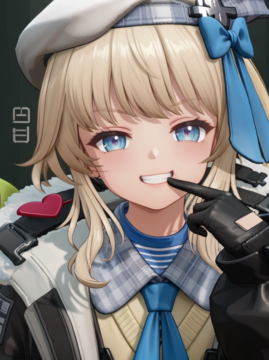 detailed background, posing, rating safe,
<lora:vepley.pony:1>,
vepley, 
upper body, half-closed eyes, smug, hand to mouth,