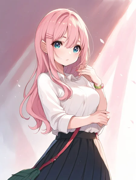 score_9,score_8_up,score_7_up,score_6_up,score_5_up,score_4_up,source_anime,1girl,medium breasts,perky breasts,
<lora:yuuPonyXL01_100e_8x1:1>,