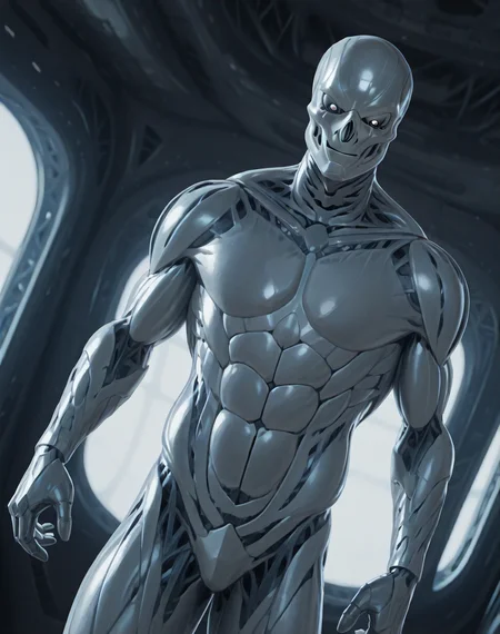 <lora:T_3000_(Terminator)_(Illustrious)_(AD):1.5> T 3000, muscular, robot,
((
interior, science fiction,
dutch angle, dynamic action, male focus, solo, fully armored, villain, sexy male physique, solo, powerful, superiority, hyper muscular,
)),
BREAK: very awe, aesthetically pleasing, masterpiece, best quality, amazing quality, very aesthetic, depth of field, absurd details, depth of field, atmospheric rendering, natural shading, soft shading,
BREAK: lazympos, lazypos (3),