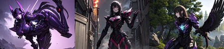 highly insanely detailed, masterpiece, top quality, best quality, highres, 4k, 8k, RAW photo, (very aesthetic, beautiful and aesthetic),
__lazy-wildcards/cosplay-char/blame/digimortal-digimortal/prompts__,
<lora:Digimortal_v1:0.5>,
(1girl:1.3),
solo focus,
__lazy-wildcards/dataset/background__,âââ