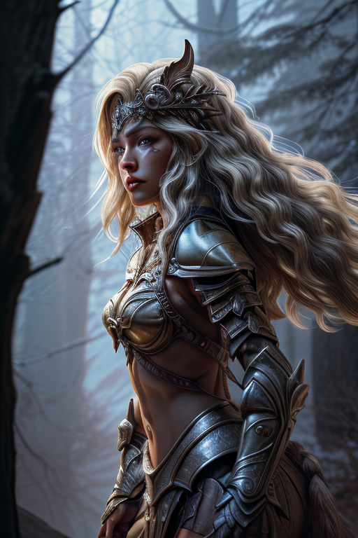 a profestional picutre of 1girl centaur with armor, chest armor, sholuder armor, nice pose, dramatic expression, long blonde hair, perfect face with green eyes, , camera angle from behind and focus on face, photorealism,unreal 5 daz,perfectly drawed hands,perfectly drawed face,perfect body,extremely detailed artgerm greg rutkowski greg,((ultrasharp)),((masterpiece)),((best quality)),((ultradetailed)),((intricated details)),ultradetailed character,detailed face,intricated face details,<lyco:GoodHands-beta2:1>,extremaly detailed background,perfectly detailed face,character focus,intricated details of face,fFaceDetail <lora:add_detail:0.7> ultra realistic,32k,RAW photo,(high detailed skin:1.2),8k uhd,dslr,soft lighting,high quality,film grain, beautiful and aesthetic,extremely detailed <lora:RPGCentaur:1>