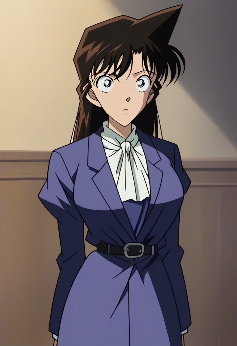 source_anime, official art style, masterpiece, anime screencap, Detective Conan anime art style BREAK <lora:Ran_Mouri:1>, solo, long hair, brown hair, blue eyes, rollling eyes, bangs,, ,,, ,,, , , ,,,, ,,, , ,,,,,,,, anime coloring,anime screencap, 1girl,Solo ,, anime,PUFFY nipple,huge breasts,official art,,Uncensored ,Unedited ,,,,,,,, , ,,,,,,,,,,,,,,