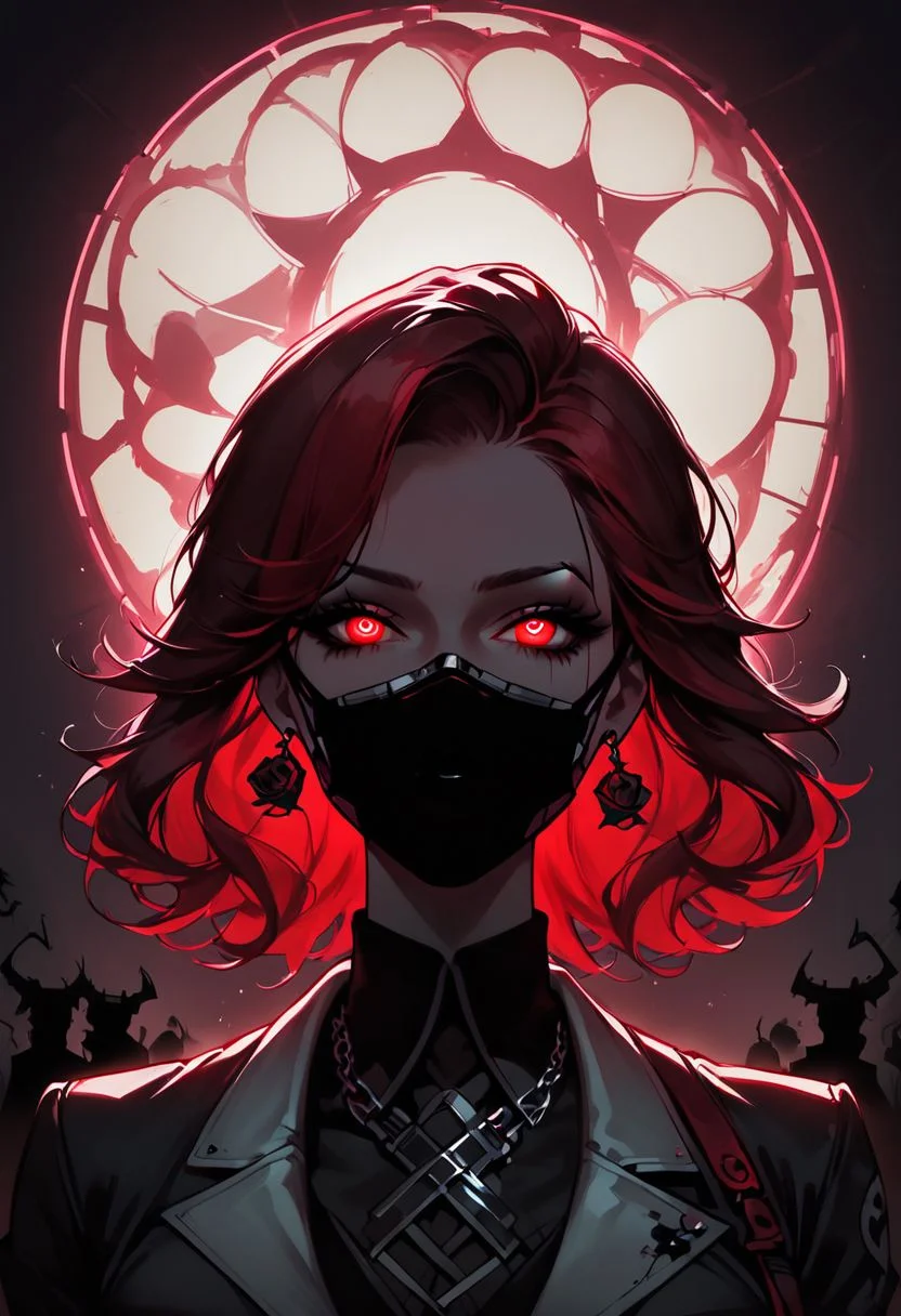 score_9, score_8_up, score_7_up, (neon face mask:1.6), (neon:1.6), (rose red blood GALE:1.3), PLAGUER, (poison atmosphere:1.3), (magic atmosphere), (poisonous river:1.5), (draining rose:1.5), (silhouette of the girl from toxic poison:1.8),
(black illuminating eyes:1.4), deep eyes, detailed eyes,
(red neon hair:1.3), (white Illuminated hair:1.6), (Neon shining hair:1.4),
(detailed face:1.5), (focus face), (hair fluttering in the wind:1.4),
(neon:1.4)
(black lips:1.4),
professional photography, soft lighting, tone mapped, highly detailed, sharp focus, dramatic lighting, intricate details, cinematic, 8K, incredible shadows, realistic, (highly detailed background:1.0), <lora:Concept Art DarkSide Style LoRA_Pony XL v6:0.8> concept art,
<lora:neg4all_bdsqlsz_V3.5:1>
<lora:Expressive_H-000001:0.8> expressiveh,