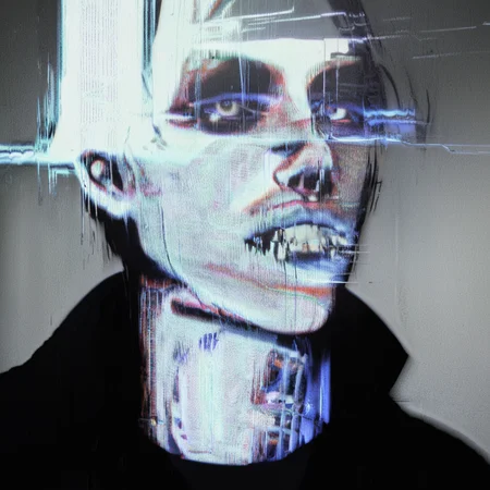 <lora:CorruptedOutputXL:1>, CorruptedOutputXL, a man in a dark room