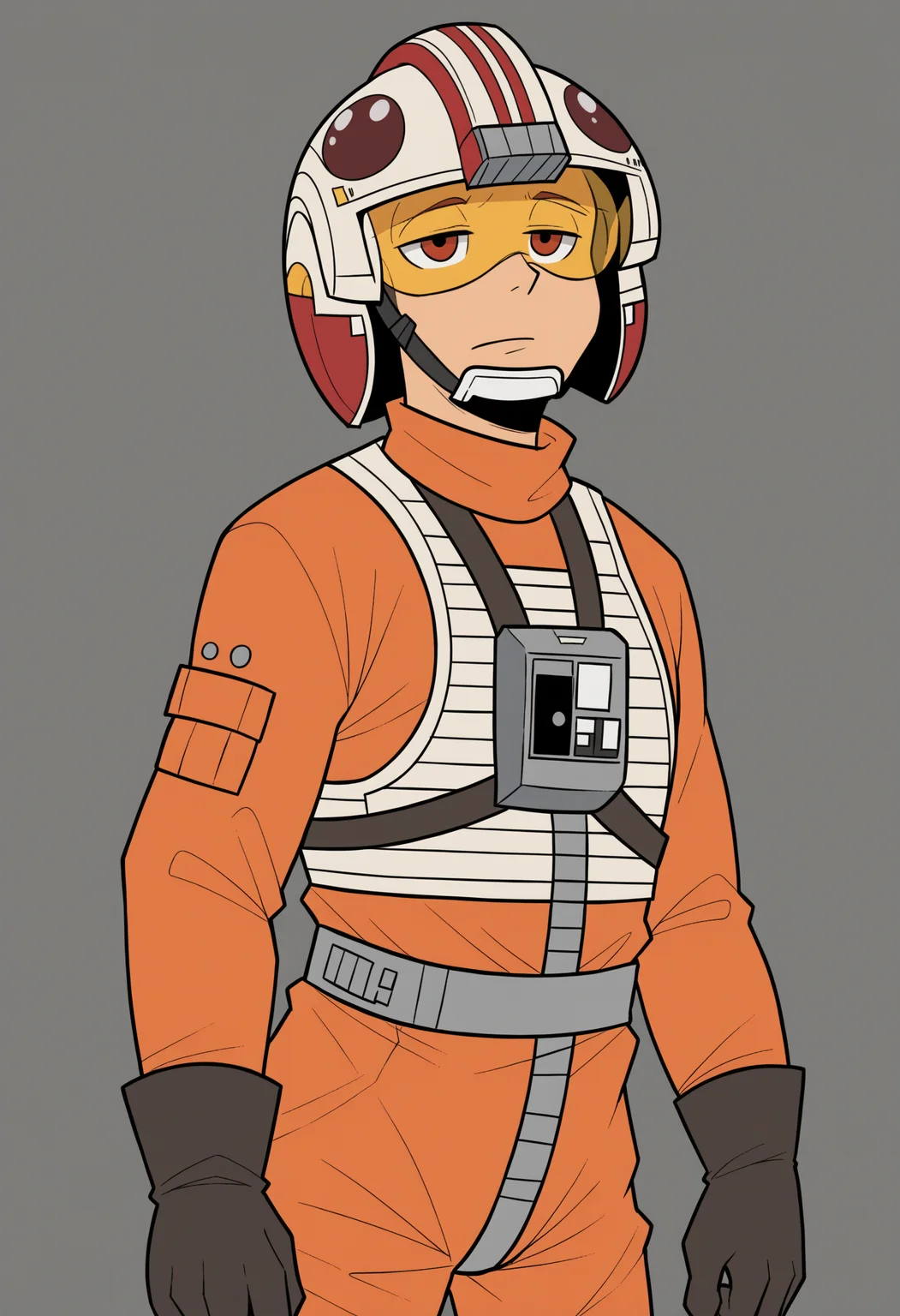 rebelpilotsuit,score_9, solo, 1boy, male focus, helmet
,<lora:RebelPilotPony-000026>