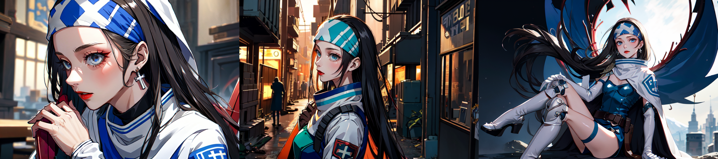 highly insanely detailed, masterpiece, top quality, best quality, highres, 4k, 8k, RAW photo, (very aesthetic, beautiful and aesthetic), 
__lazy-wildcards/cosplay-char/ShinMegamiTensei/beth/prompts__, 
<lora:zs_Beth:0.8>, 
(1girl:1.3), 1other, 
__lazy-wildcards/dataset/background__,âââ