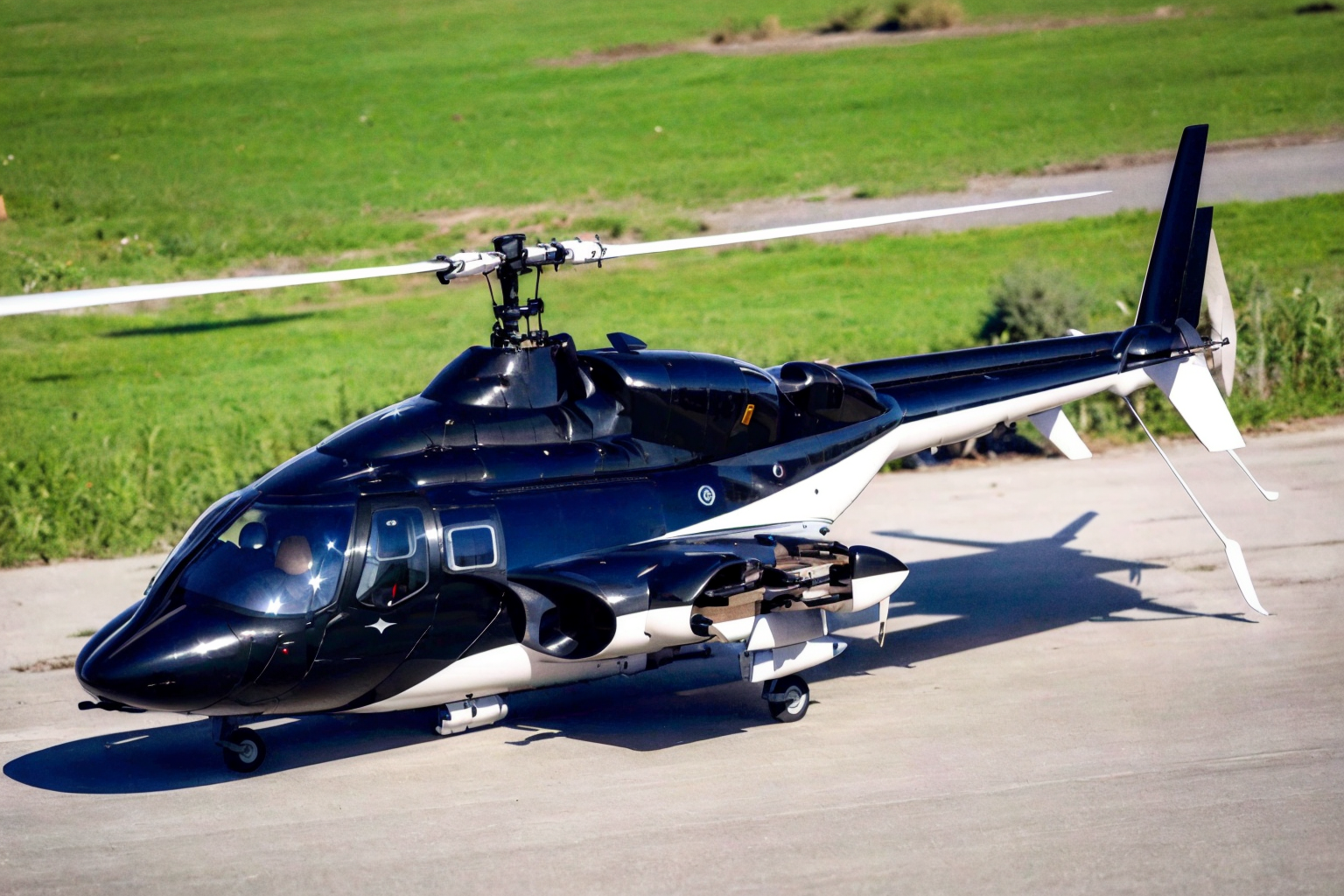 (masterpiece, best quality:1.2), ultra-detailed, helicopter flying EdobAirWolf, (realistic:1.5), <lora:EdobAirWolf_v1.0:1>