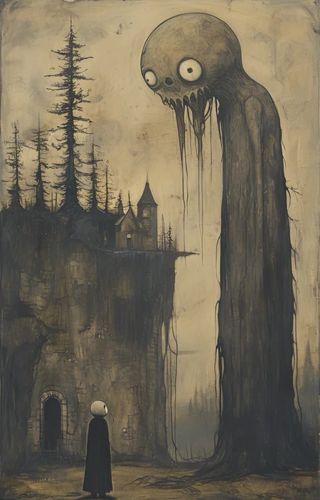 masterpiece,best quality,<lora:tbh219-sdxl:0.9>,illustration,style of John Kenn Mortensen decaying peonies