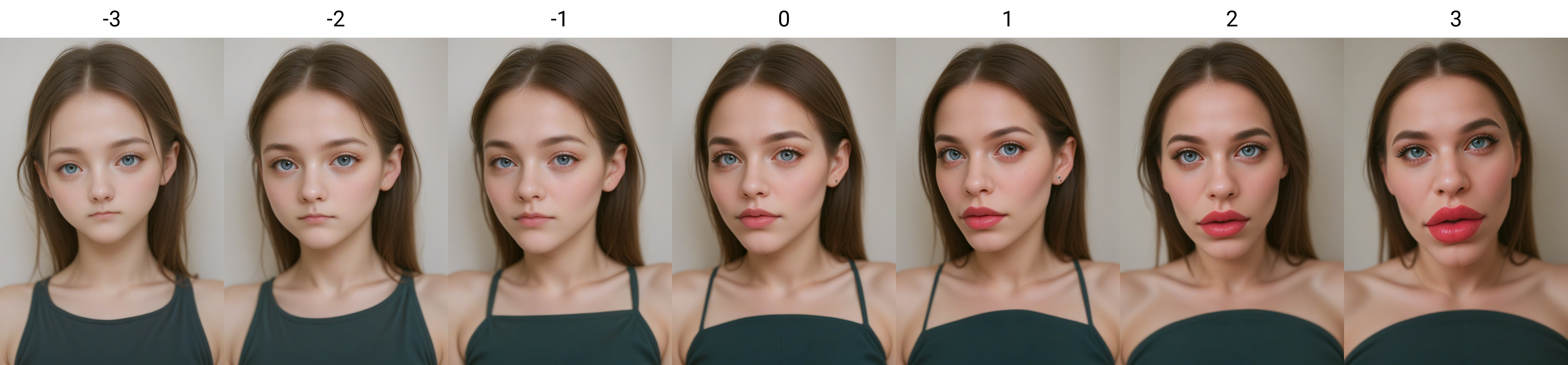 portrait, face focus, facing viewer, <lora:Lip size Slider V2_alpha1.0_rank4_noxattn_last:-3>,
