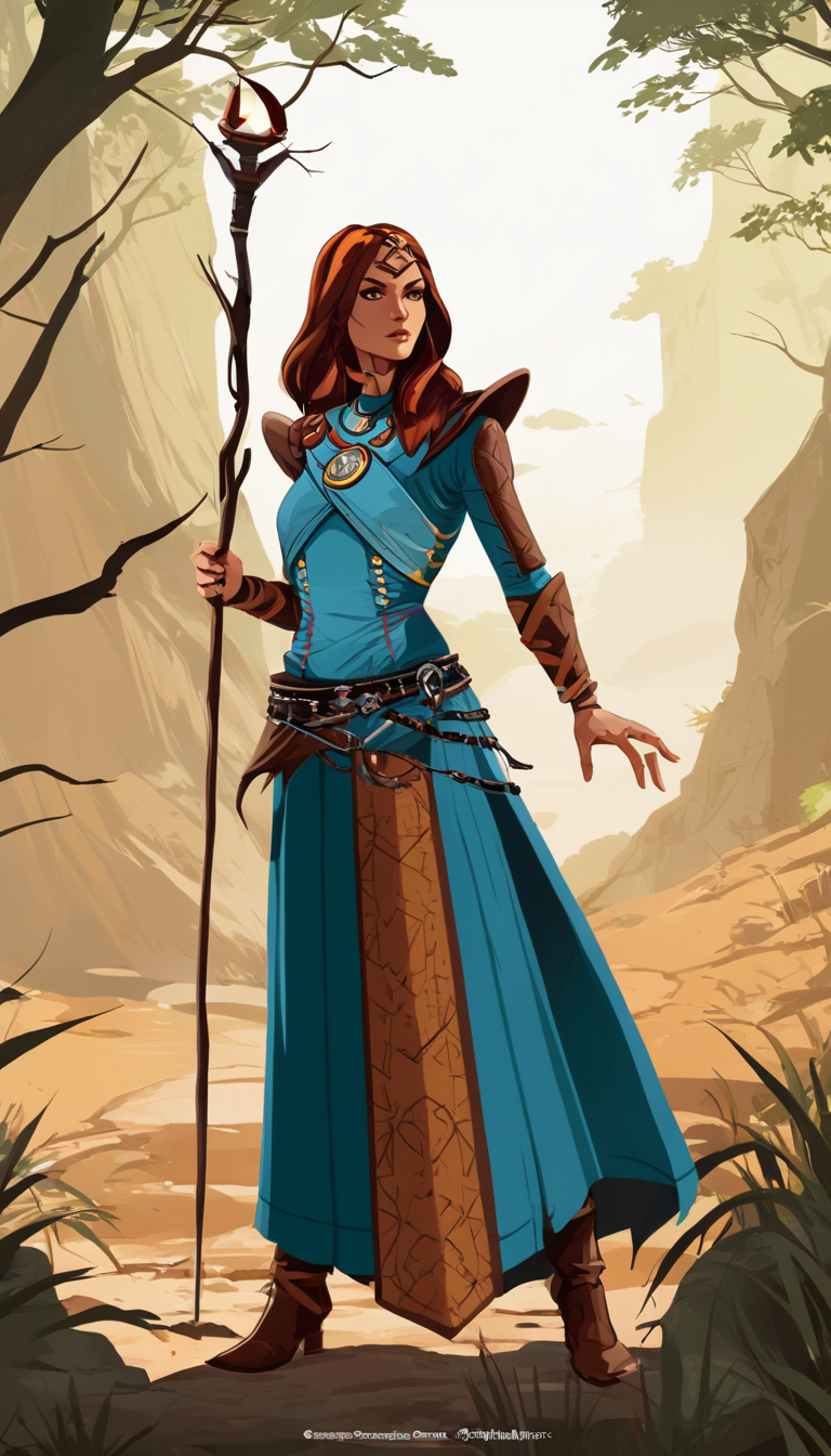 Cinematic scene, hero view, d4s sorceress <lora:diablo_4_sorceress_v0.0.1:1>, action pose, nature, detailed background, masterpiece, best quality, high quality, absurdres, Vector art, Vivid colors, Clean lines, Sharp edges, Minimalist, Precise geometry, Simplistic, Smooth curves, Bold outlines, Crisp shapes, Flat colors, Illustration art piece, High contrast shadows, Technical illustration, Graphic design, Vector graphics, High contrast, Precision artwork, Linear compositions, Scalable artwork, Digital art