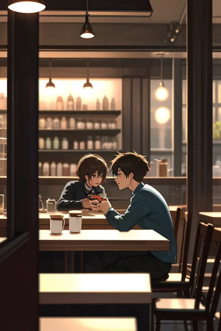 1girl and 1boy, cafe
<lora:LCM_LoRA_Weights_SD15:1>
 <lora:add\ImageEnhanceL:.5>
