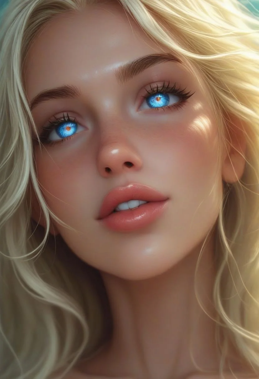 score_9, score_8_up, score_7_up, photograph, analog style, real life, extremely beautiful, (highly detailed, intricately detailed), masterpiece, 8k, HDR, best quality, (highly detailed skin), (alluring eyes), (a monster girl), face close up, (dark forest), dappled lighting, (backlighting:0.7), film grain, photographed on a Sony A7R IV, 18mm F/1.7 cine lens