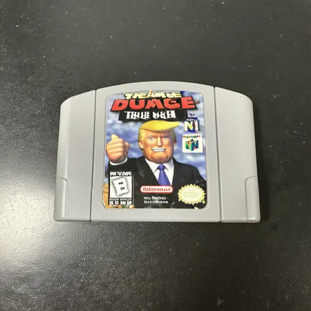 <lora:n64-000006:1>, n64, Donald Trump's Tower