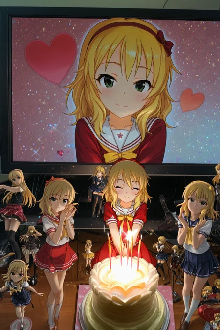 detailed background, shiny skin, posing,
heart, bloom, glitter, sparkle,
<lora:dinnerwaifu.il:1.5>,
dinnerwaifu,
waifubirthday, figure,
<lora:deresute.il:1>,
deresute,
momoka,