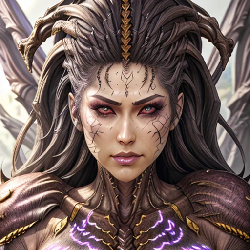 proportional eyes, photorealistic, hyper realistic, extremely detailed, hyper detailed, soft lighting, detailed background, extreme detail background, sharp details, extremely detailed face, extremely detailed eyes, full body, queenofblades, <lora:queenofblades-000005:1>