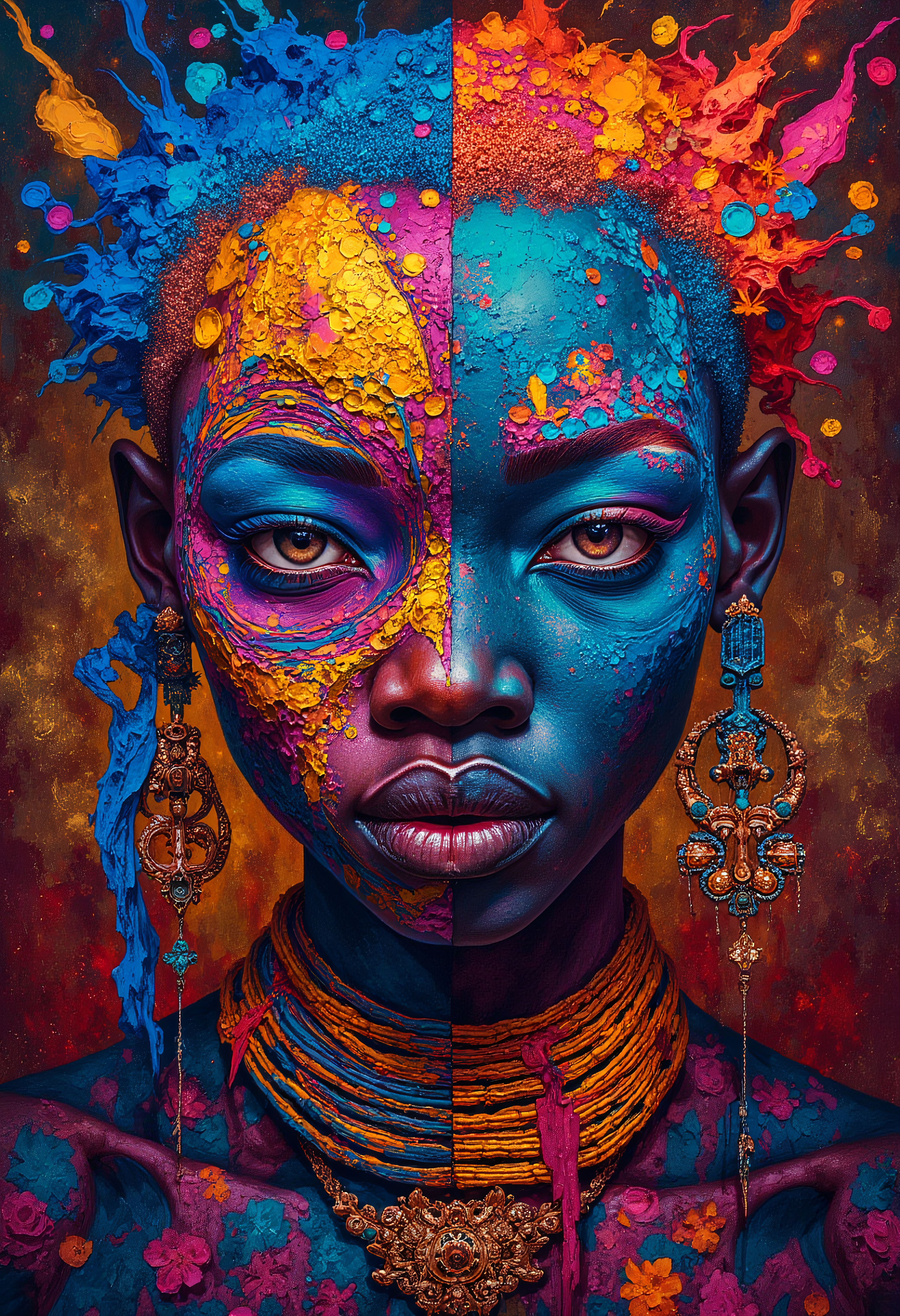 Bantu Warriors, Vibrant Glow