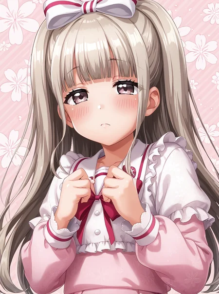detailed background, shiny skin, 
<lora:kurumi.pony:1>,
kurumi,
half-closed eyes, heavy blush,