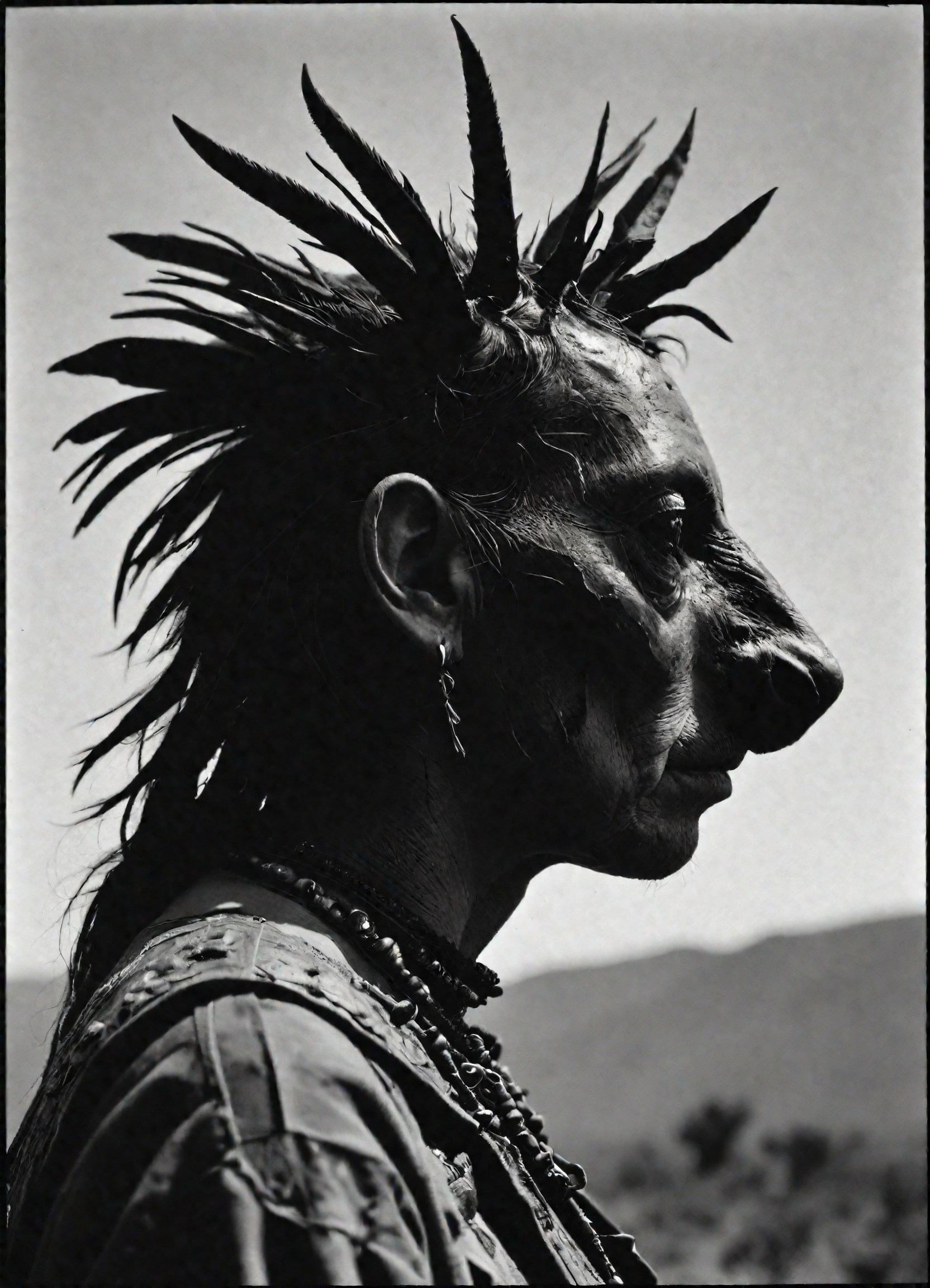 Graciela Iturbide, Emil Melmoth, profile, silhouette, kukeri