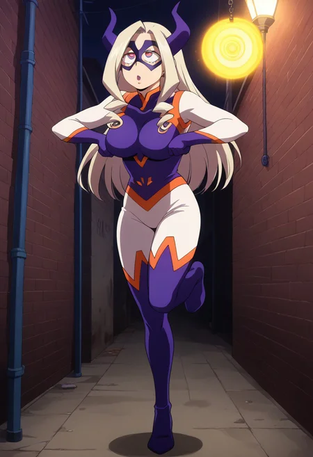 slimes_mtlady
score_9,score_8_up, score_7_up, source_anime, rating_questionable, 1girl, solo, open mouth, hypnotized expression, hypnotized, sole_female, Mt lady, full body, facing forward, anime, intricate details, masterpiece, perfect face, full body, ((disembodied hand, disembodied hand snapping fingers)), masterpiece, extremely detailed, 2d, 1girl, solo, large breasts, nipples,ch1k3n_p0s3, rolling_eyes, parted_lips, leg up, <lora:Zombie_walk_v2:0.8>, <lora:crossed_eyes:0.8> cleavage, breasts, <lora:Zombie_walk_v2:0.8>, <lora:crossed_eyes:0.8>
Dark alley, dark alley background, night time