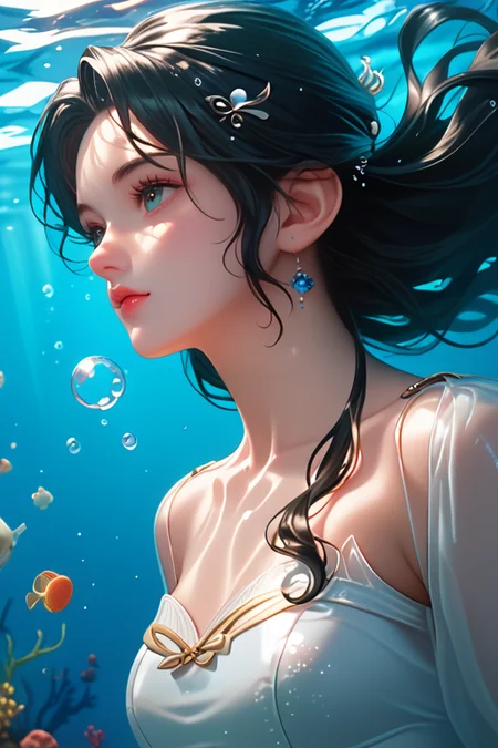score_9,score_8_up,score_7_up,
<lora:QingYi_Pony:0.8>,black hair,shiny_skin,glamor,
qingyi,underwater,characters,ethereal,serene,bubbles,light rays,aquatic,dreamy,vibrant colors,flowing hair,graceful poses,deep sea,mystical,reflections,