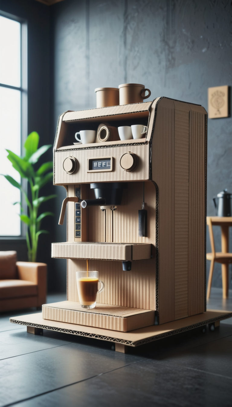 <lora:CardboardStyleXL:1>CardboardStyle coffee machine, made from (textured:0.7) cardboard, simple, basic, corrugated, hand-crafted, in location: theater, <lora:add-detail-xl:0.5>