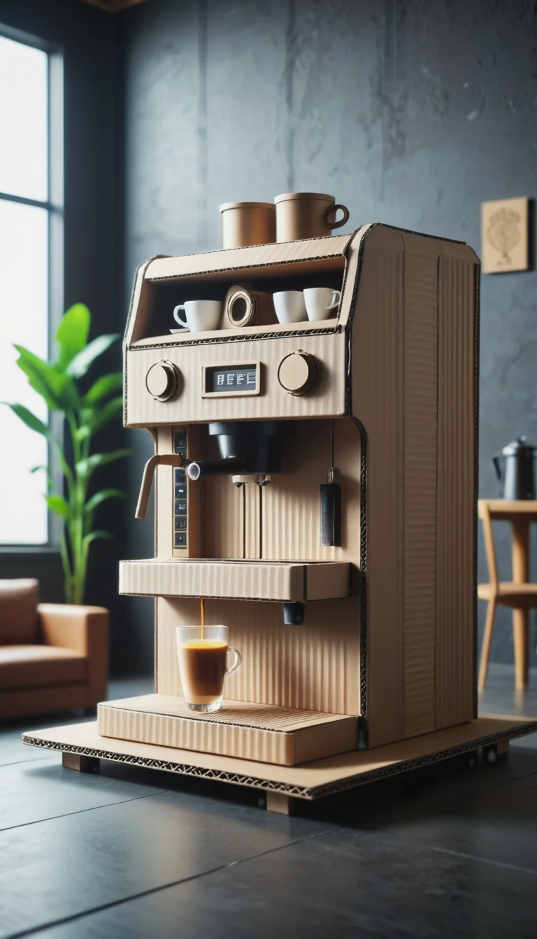 <lora:CardboardStyleXL:1>CardboardStyle coffee machine, made from (textured:0.7) cardboard, simple, basic, corrugated, hand-crafted, in location: theater, <lora:add-detail-xl:0.5>