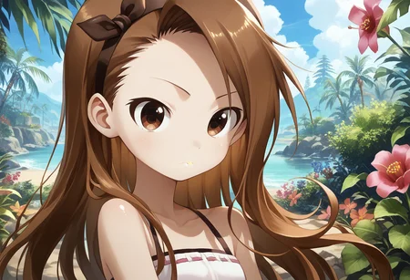 score_9, score_8_up, score_7_up, detailed background, shiny skin, posing, rating safe,
<lora:yamamoto.pony:1>,
yamamoto,
iori,