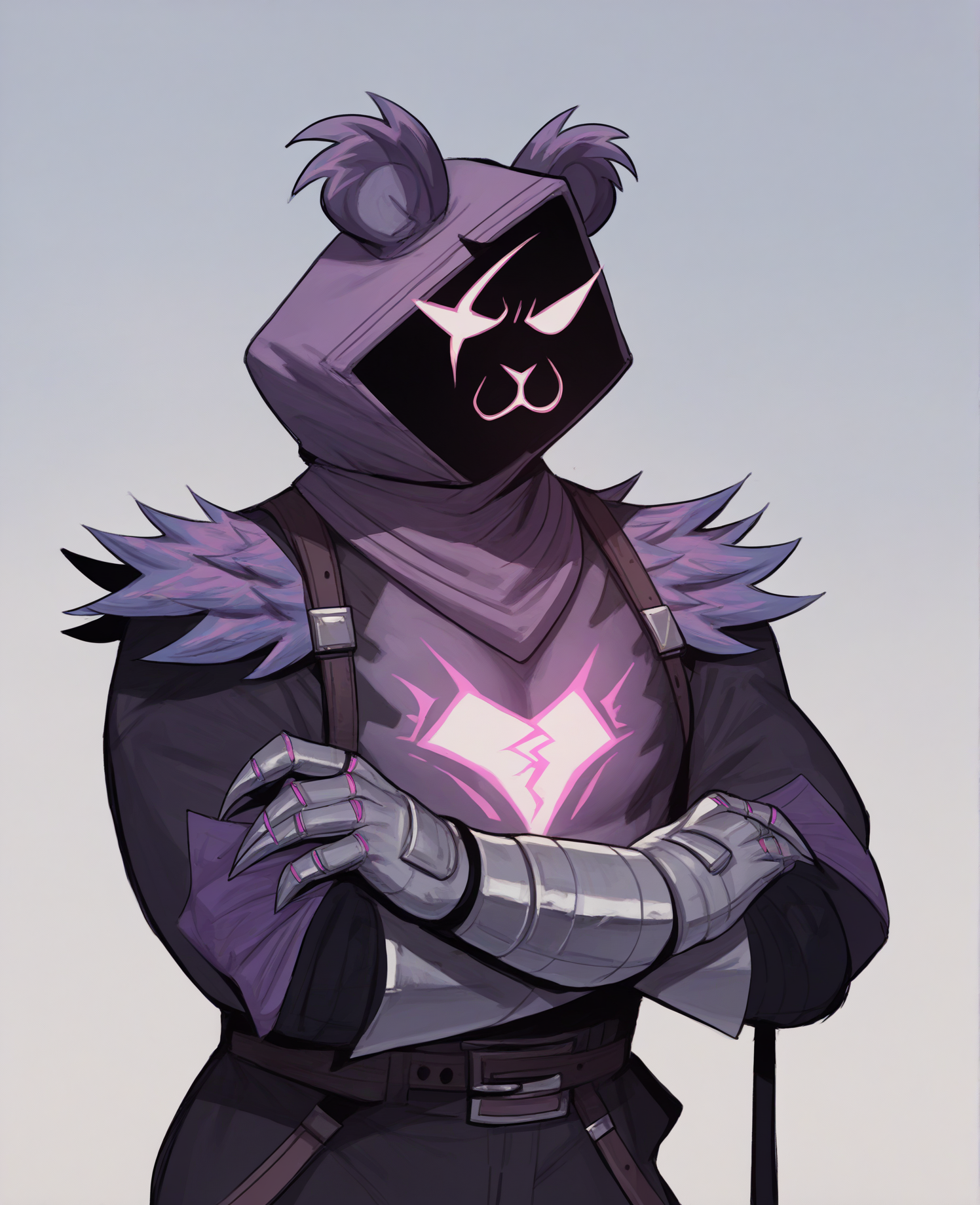 score_9, score_8_up, score_7_up, score_6_up, score_5_up, score_4_up, source_furry, [oir|nir], raven team leader, detailed background, 
 <lora:raven-team-leader_pdxl:1>