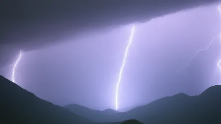 yamer_lightning, realistic, storm, 8k, mountains, rain, lightning, vaporwave, vaporwave background, realistic, storm, 8k, mountains, rain, trovao, <lora:Lightning:1>