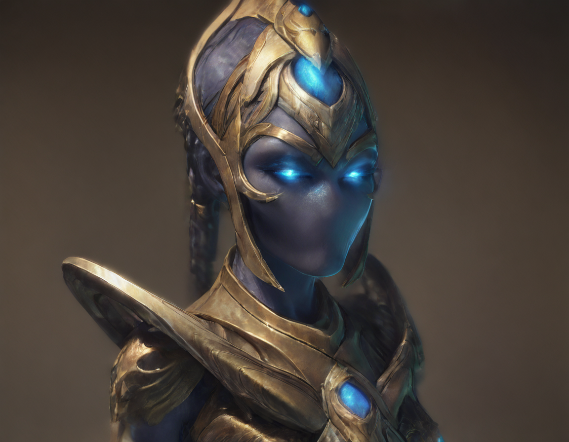 score_9, score_8_up, score_7_up, score_6_up, score_5_up, score_4_up,  ProtossGirl, portrait, glowing eyes